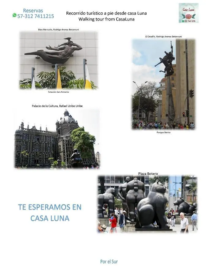 Guest house Casa Luna -Estrategica Ubicacion- Medellin